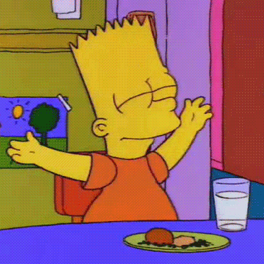 bart dancing gif